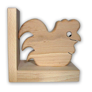 Bookend Rooster