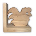 Bookend Rooster